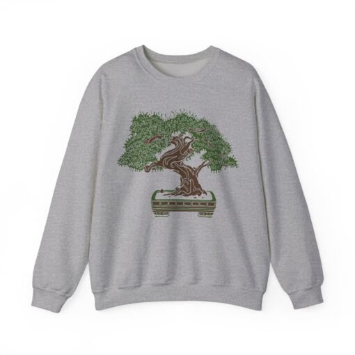 🌳 Bonsai Tree Unisex Sweatshirt – Rooted in Calm, Styled for Comfort - Image 10