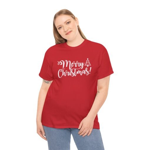 🎄 Merry Christmas Unisex T-Shirt – Festive Vibes, Comfy Feels - Image 6