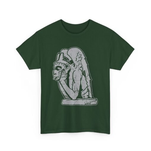 🗿🌙 Gargoyle Gaze Unisex T-Shirt – Stone Cold Guardian Style - Image 15