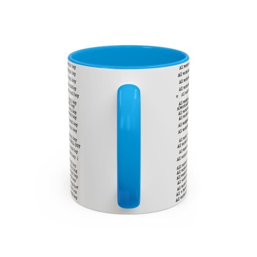 ☕ All Work and No Play Color Accent Mug – A Sip of Madness - Image 27