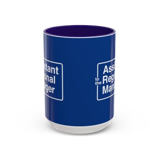 📛☕ Assistant to the Regional Manager Accent Mug – Sip Like It’s a Corporate Power Move - Image 21