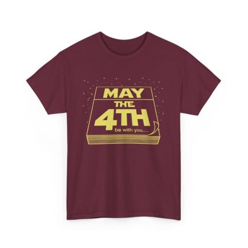 📅🌌 May the 4th Be With You Unisex T-Shirt – Galactic Holiday Vibes - Image 12