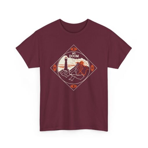 🔥 Mount Doom & Eye of Sauron Unisex T-Shirt – Dark Style, Epic Power - Image 11