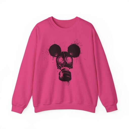 🐭☣️ Gas Mask Mouse Unisex Sweatshirt – Soft, Strange, and Slightly Sinister - Image 23