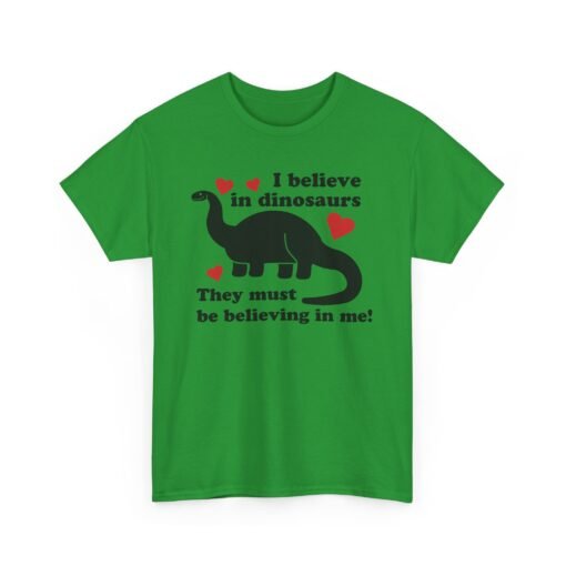 🦖✨ I Believe in Dinosaurs Unisex T-Shirt – Prehistoric Positivity, Present Day Vibes - Image 16