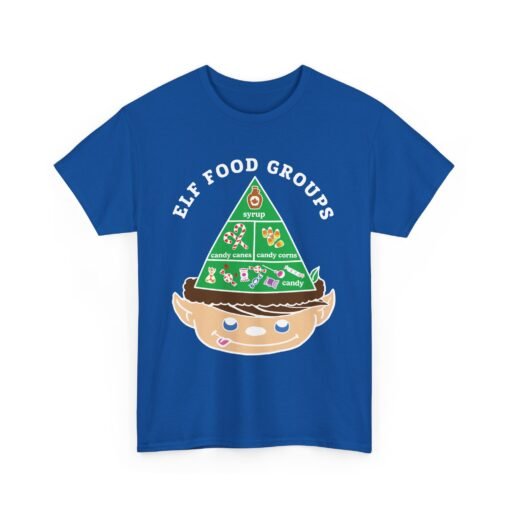 🍬 Elf Food Groups Unisex T-Shirt – Sweet Style, Straight from the North Pole - Image 15