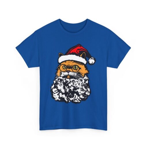 🎅🐱 Santa Claws Unisex T-Shirt – Purrfectly Festive - Image 14