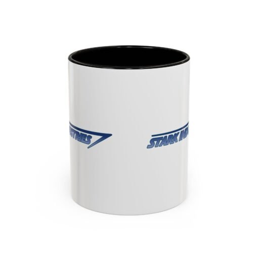 🛠️☕ Stark Industries Accent Color Mug – Fuel Like a Genius - Image 2