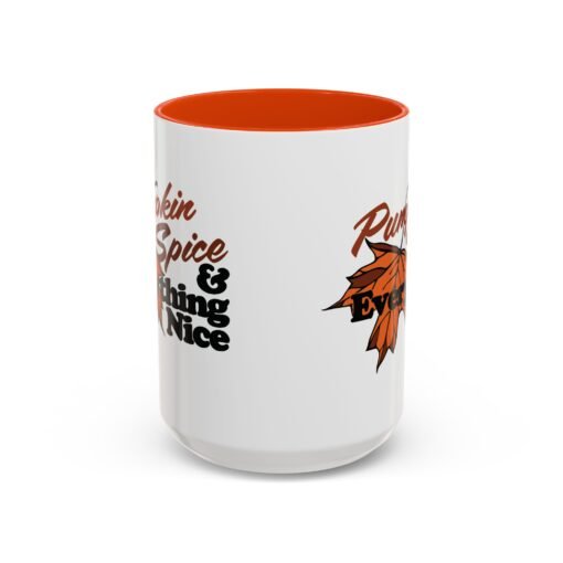 🎃☕ Pumpkin Spice & Everything Nice Accent Mug – Sip into Autumn - Image 33