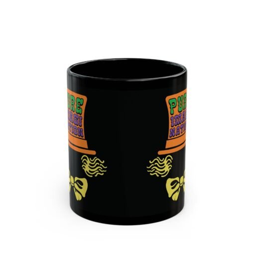 🎩☕ Pure Imagination Black Mug – Sip Into a World of Wonder - Image 3