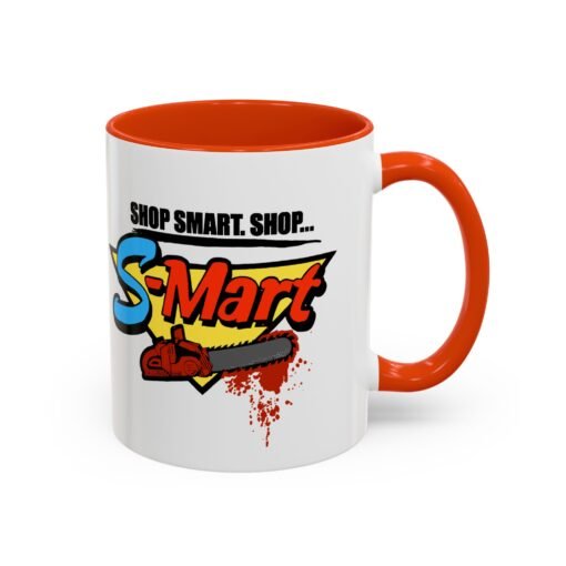 ☕️ Shop Smart... Shop S-Mart Color Accent Mug – Groovy Sips Start Here - Image 34
