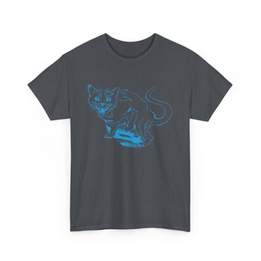 🐾🖤 Hissing Black Cat Unisex T-Shirt – Fierce, Feline, and Full of Attitude - Image 14