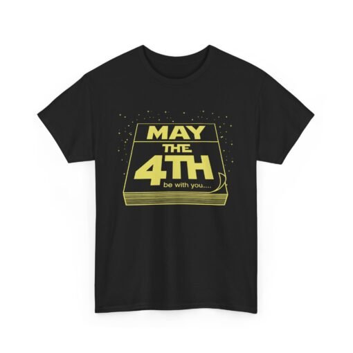 📅🌌 May the 4th Be With You Unisex T-Shirt – Galactic Holiday Vibes - Image 11