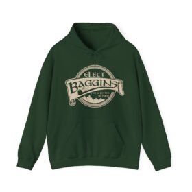 🌿 Elect Baggins for The Shire Unisex Hoodie – Cozy Gear for Campaigning Hobbits