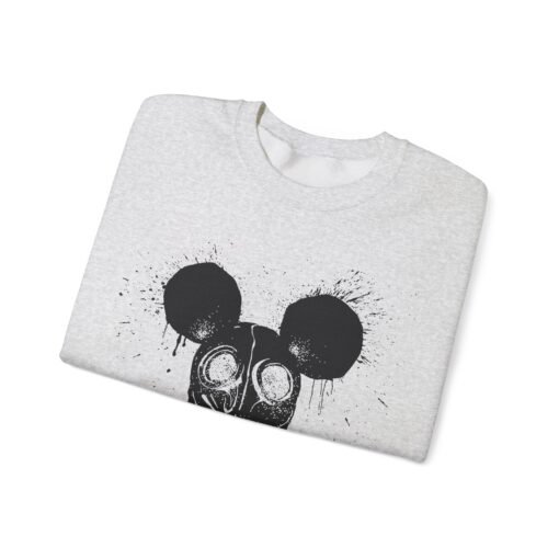🐭☣️ Gas Mask Mouse Unisex Sweatshirt – Soft, Strange, and Slightly Sinister - Image 3