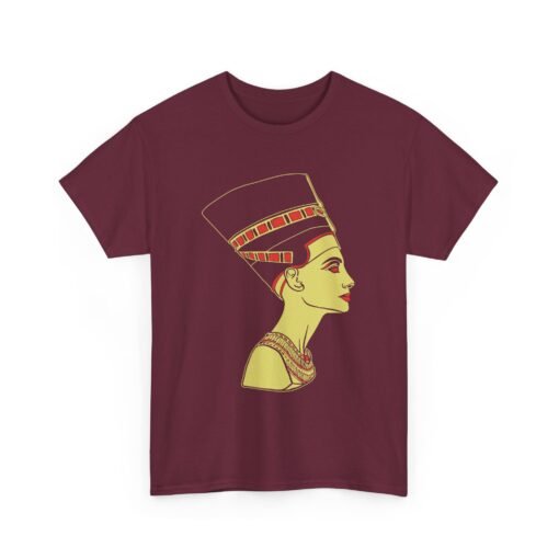 Nefertiti | Unisex | Heavy Cotton | T-Shirt | Egyptian Queen | Historical | Art - Image 12