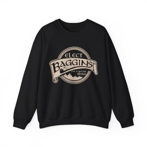 🌿 Elect Baggins for The Shire Unisex Sweatshirt – Campaign in Comfort - Image 13