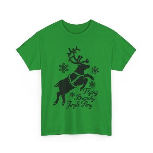 🦌✨ Flying Branchy Jingle Pony Unisex T-Shirt – Reindeer Ridiculousness at Its Finest - Image 16