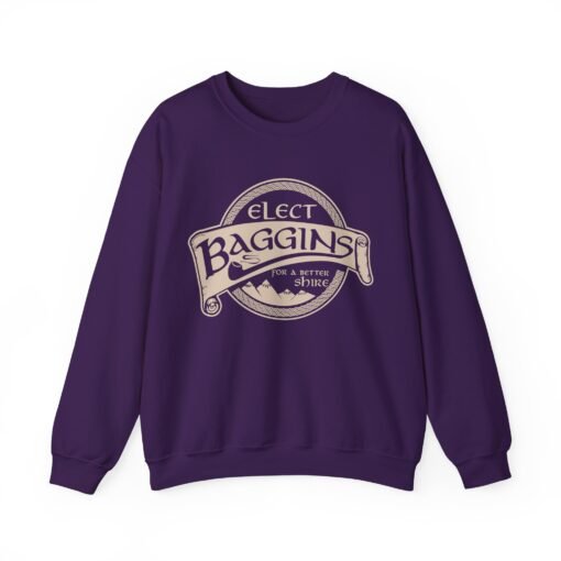 🌿 Elect Baggins for The Shire Unisex Sweatshirt – Campaign in Comfort - Image 18