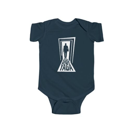 🖤👶🔫 Lil’ Baba Yaga Baby Bodysuit – Tiny, Silent, Legendary - Image 5