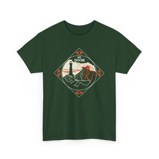 🔥 Mount Doom & Eye of Sauron Unisex T-Shirt – Dark Style, Epic Power - Image 13