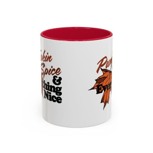 🎃☕ Pumpkin Spice & Everything Nice Accent Mug – Sip into Autumn - Image 17