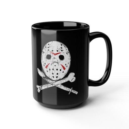 🔪☕ Camp Slasher Black Mug – Brew with a Side of Terror - Image 13