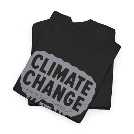 🌍💨 Climate Change Is Real Unisex T-Shirt – A Message in the Smoke - Image 3