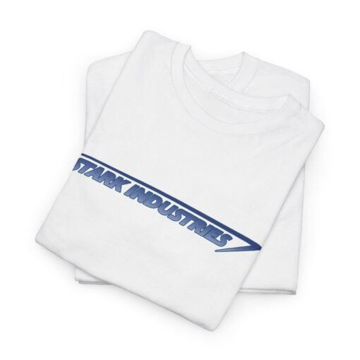 🛠️🔴 Stark Industries Unisex T-Shirt – Powered by Genius - Image 3
