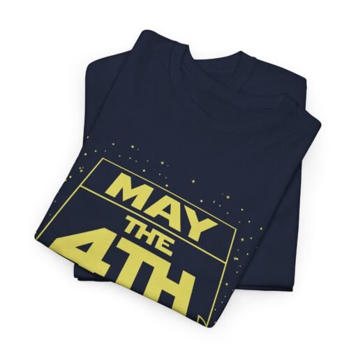 📅🌌 May the 4th Be With You Unisex T-Shirt – Galactic Holiday Vibes - Image 4