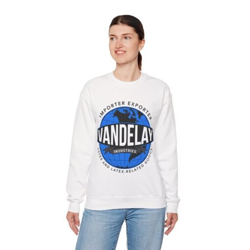 🏢 Vandelay Industries Unisex Sweatshirt – Importing. Exporting. Comfort. - Image 5