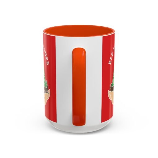 ☕🍬 Elf Food Groups Color Accent Mug – Sweet Sips from the North Pole - Image 79