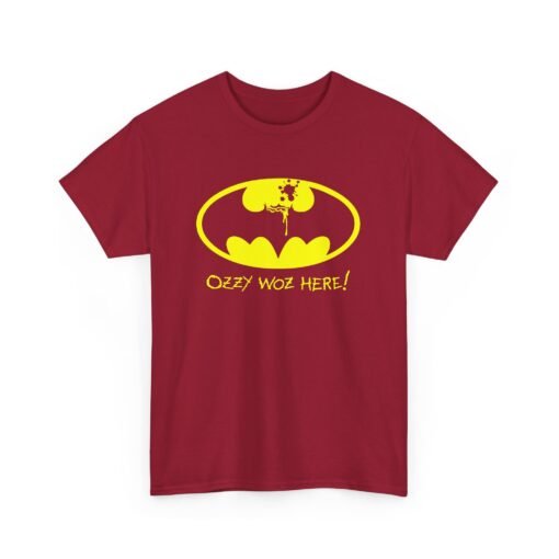 🦇🤘 Ozzy Was Here Unisex T-Shirt – Bat Signal with a Bite - Image 18