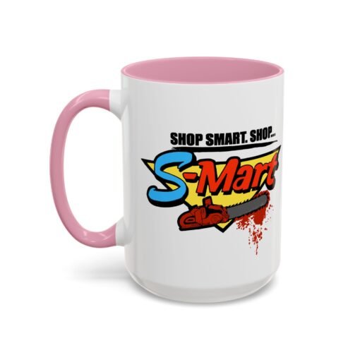 ☕️ Shop Smart... Shop S-Mart Color Accent Mug – Groovy Sips Start Here - Image 84