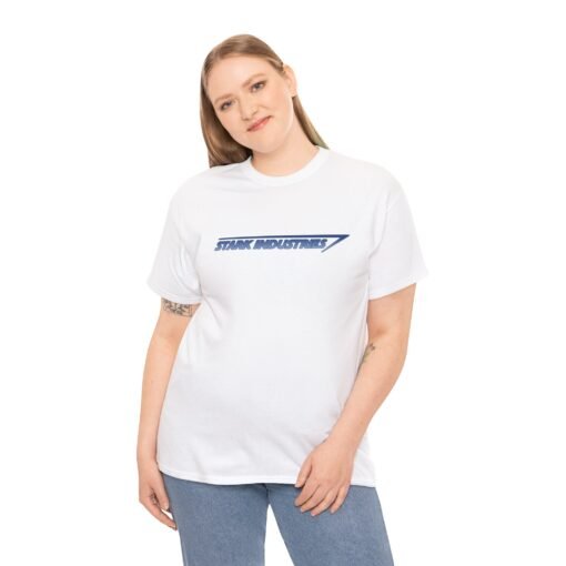 🛠️🔴 Stark Industries Unisex T-Shirt – Powered by Genius - Image 6