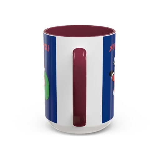 ☕ Kawaii Santa Color Accent Mug – メリークリスマス with Every Sip - Image 39