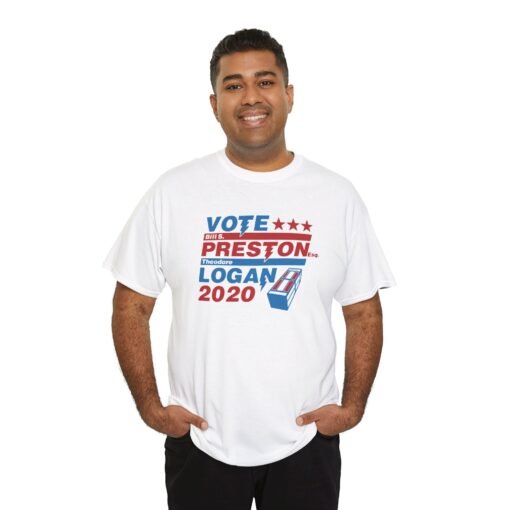 🎸🗳️ Vote Bill S. Preston, Esq. & Ted “Theodore” Logan Unisex T-Shirt – Be Excellent, Elect Excellent - Image 6