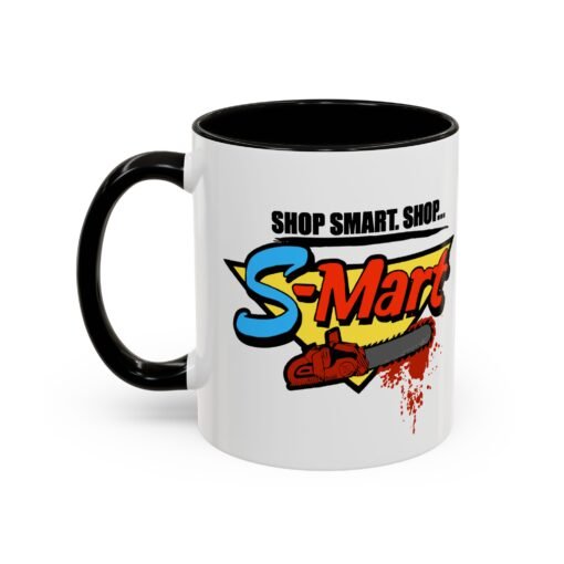 ☕️ Shop Smart... Shop S-Mart Color Accent Mug – Groovy Sips Start Here - Image 8