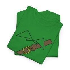 Alternative view of 🗡️🛡️ Hero's Tunic Costume Unisex T-Shirt – Ready for Your Next Quest