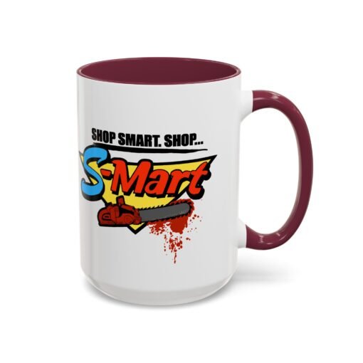 ☕️ Shop Smart... Shop S-Mart Color Accent Mug – Groovy Sips Start Here - Image 74