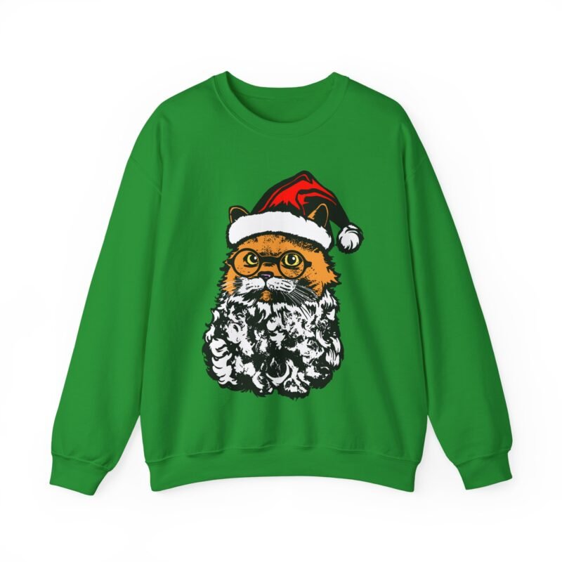 🎅🐱 Santa Claws Unisex Sweatshirt – Meowy and Bright