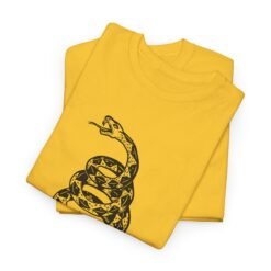 Alternative view of 🐍💛 Gadsden Flag Unisex T-Shirt – Don’t Tread on Me