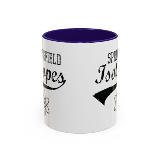 ⚾ Springfield Isotopes Accent Mug – Power Up Your Morning, Homer-Style - Image 5