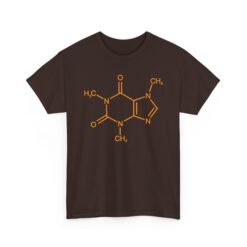 ☕🧪 Caffeine Molecule Unisex T-Shirt – Fuel Your Brain in Style