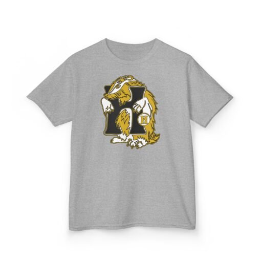 🦡💛 House of Badger Kids’ Cotton T-Shirt – Brave Hearts, Kind Souls - Image 9