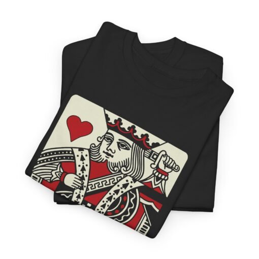 ♥️👑 King of Hearts Unisex T-Shirt – Rule Your Style - Image 3