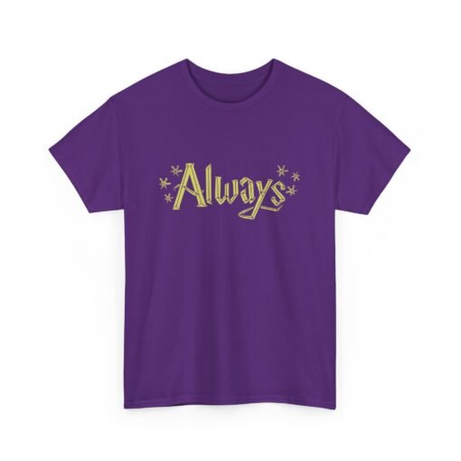 ✨🖤 Always Unisex T-Shirt – A Magical Word That Says It All - Image 19