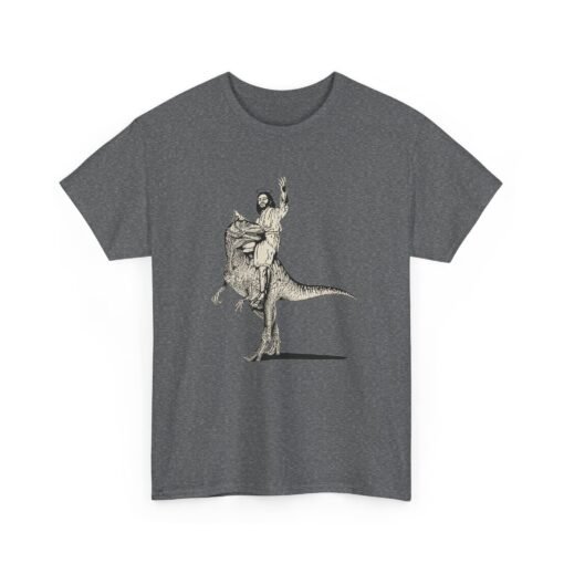 🦕✝️ Jesus Rides a Dinosaur Unisex T-Shirt – Prehistoric Praise & Holy Hilarity - Image 17