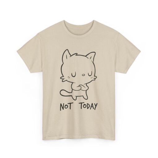 😾🛑 Not Today Unisex T-Shirt – Cattitude Activated - Image 13