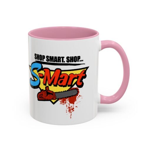 ☕️ Shop Smart... Shop S-Mart Color Accent Mug – Groovy Sips Start Here - Image 38